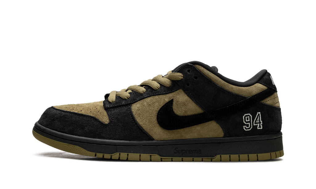 Supreme x Nike SB Dunk Low Camper Green HQ8487-300 | Spring 2025 Release