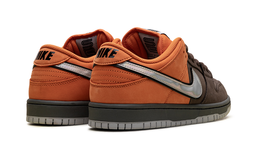 Nike SB Dunk Low Pro Muni Fast Pass - Safety Orange & Baroque Brown Skate Shoes