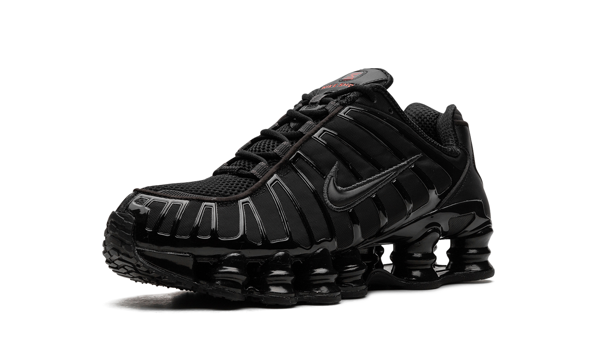 Women's Nike Shox TL Black Max Orange AR3566 002 | Y2K Retro Sneaker