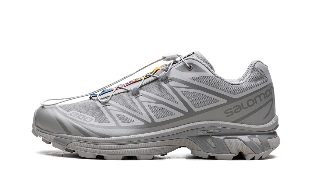 Salomon XT-6 Ghost Grey Running Shoes - Advanced Traction & Stability