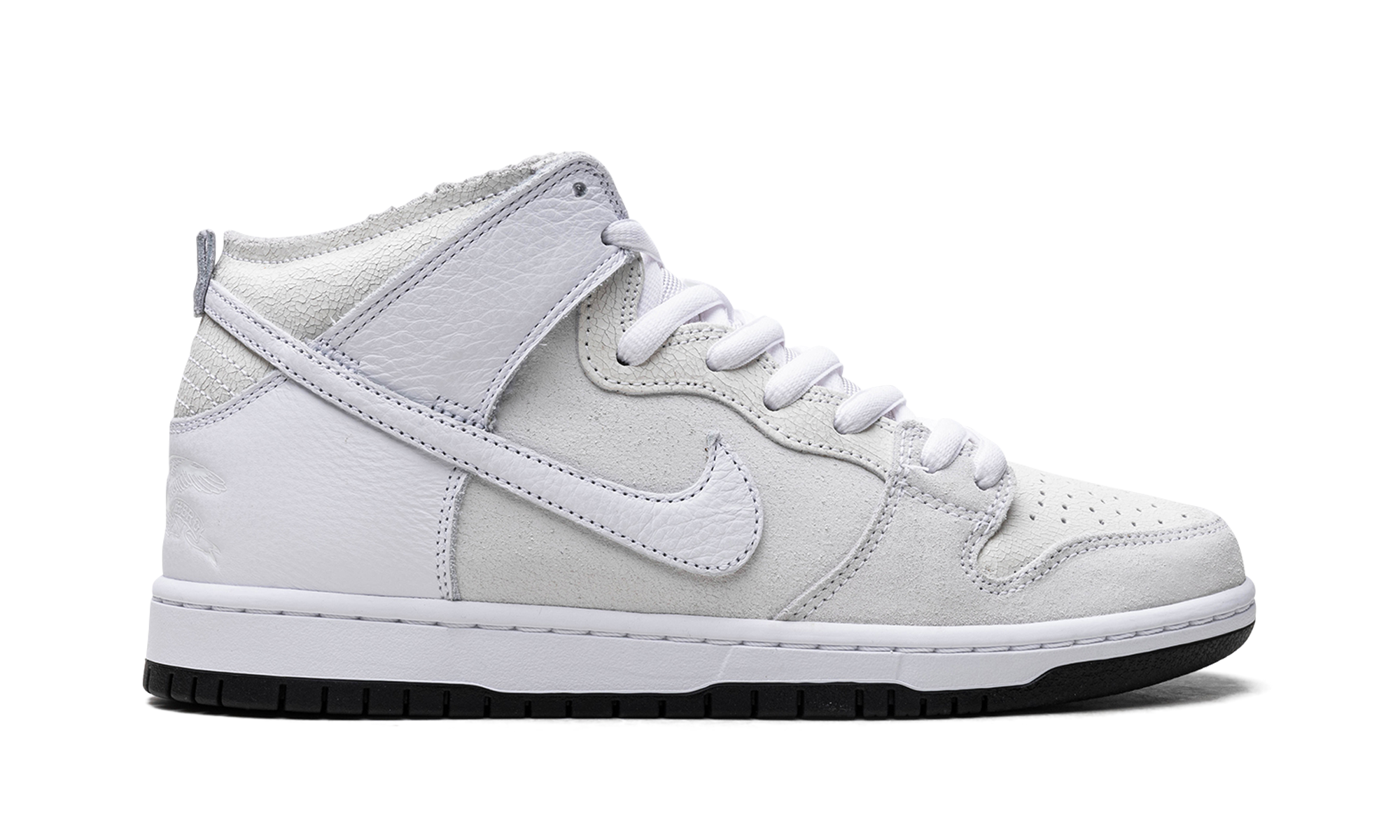 Nike SB Dunk High Antihero Wolf Grey HM5837 100 | Cracked Leather Skate Sneaker