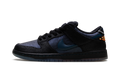Nike SB Dunk Low Pro Bluetile Skateboards Black Pitch Blue Monarch Butterfly