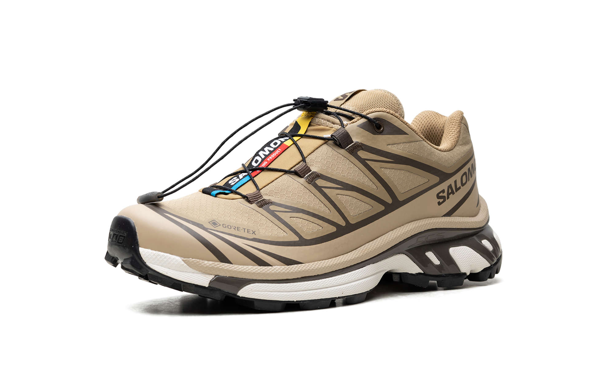 XT-6 GTX Kelp Wren Safari - Waterproof Trail Running Shoe with GORE-TEX