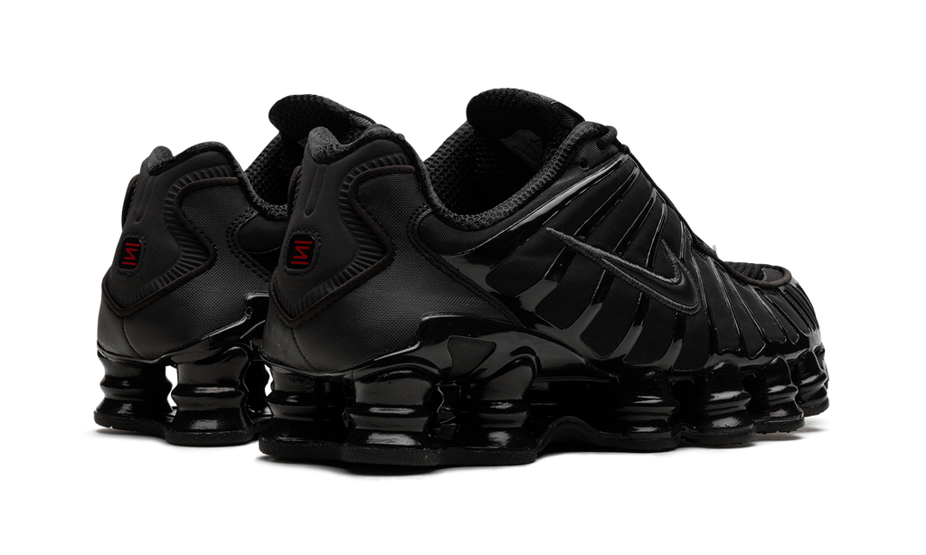 Women's Nike Shox TL Black Max Orange AR3566 002 | Y2K Retro Sneaker