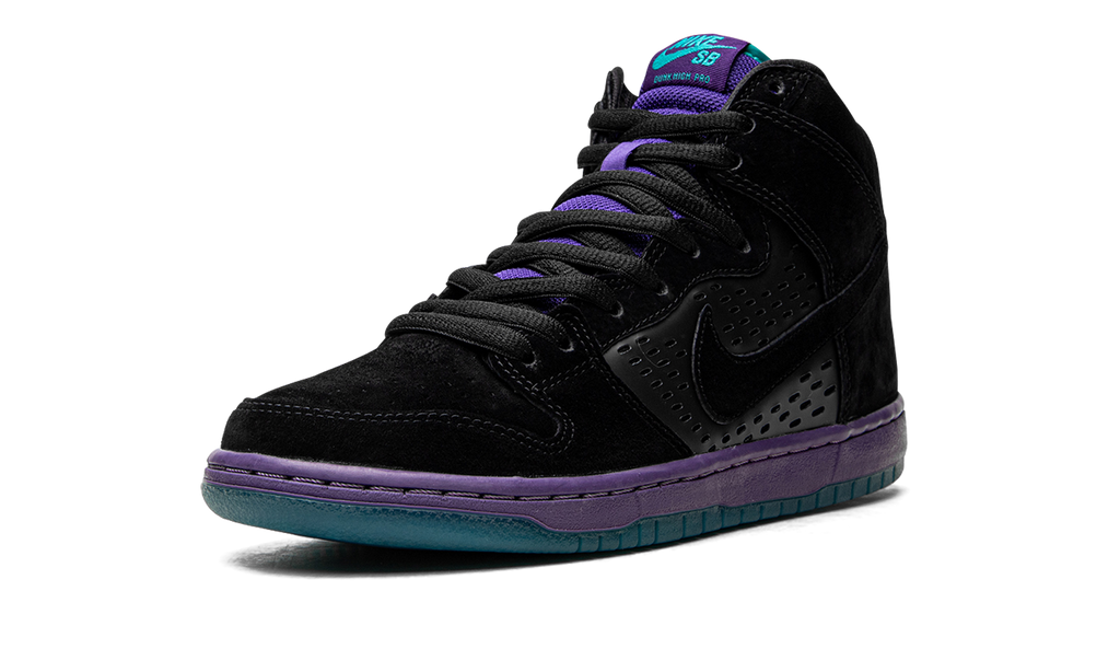 Nike SB Dunk High Pro Black Grape 313171-027 | Jordan-Inspired Vintage Skateboarding Sneaker