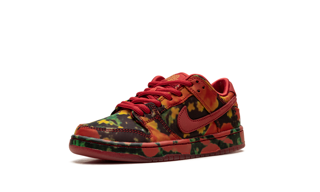 Nike SB Dunk Low PS 'The Wizard of Oz' - Kids' Poppy Field Sneaker FZ1236-600
