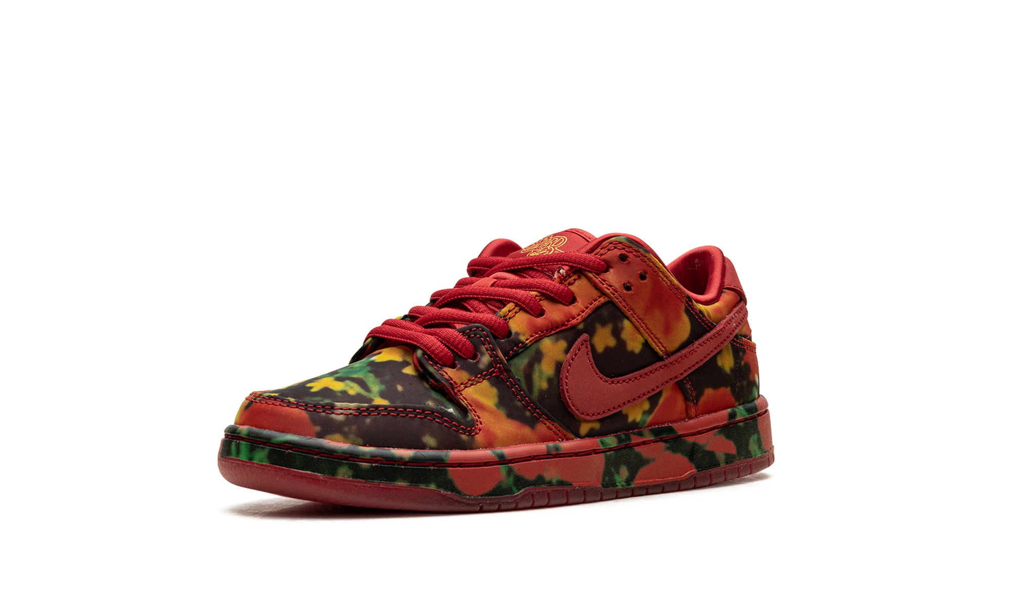 Nike SB Dunk Low PS 'The Wizard of Oz' - Kids' Poppy Field Sneaker FZ1236-600