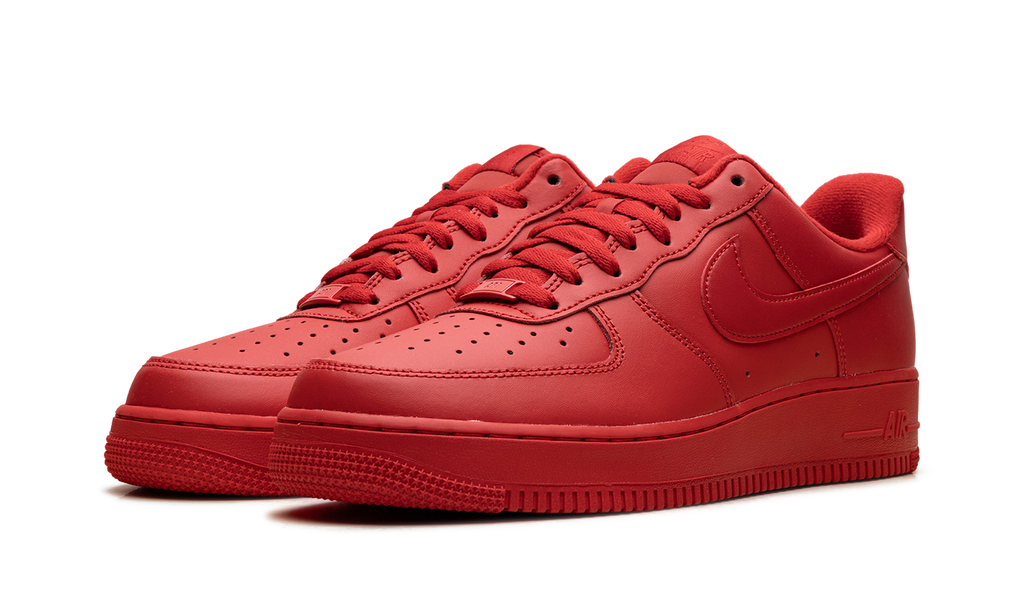 Nike Air Force 1 Low '07 LV8 Triple Red - All-Red Classic Basketball-Inspired Sneaker