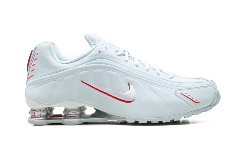 Nike Shox R4 Puerto Rico IQ1867 474 - Flag-Inspired Heritage Sneaker