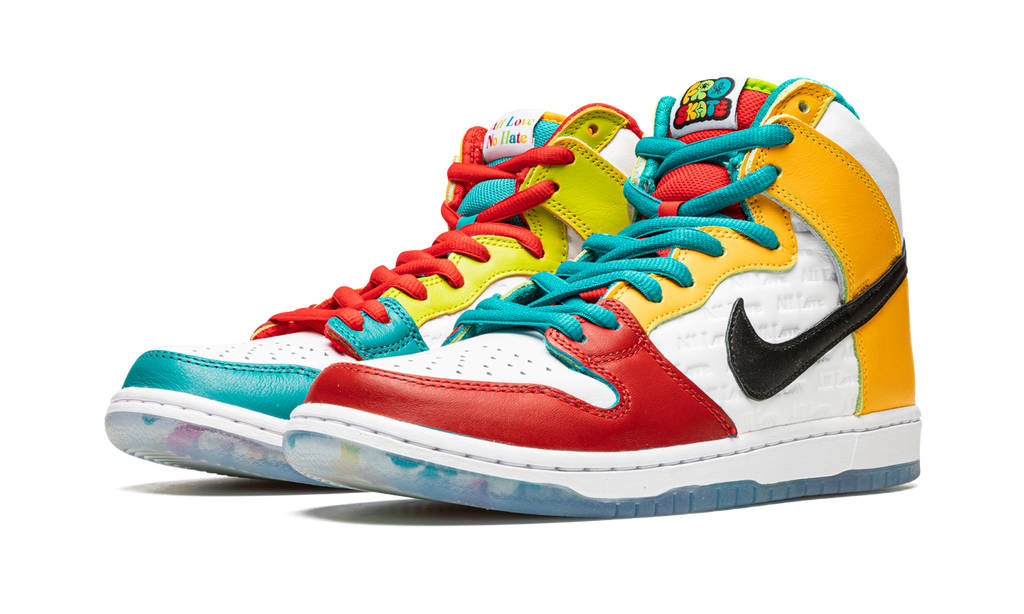 Nike SB Dunk High Pro FroSkate 'All Love' - DH7778-100 | Skate Shoe