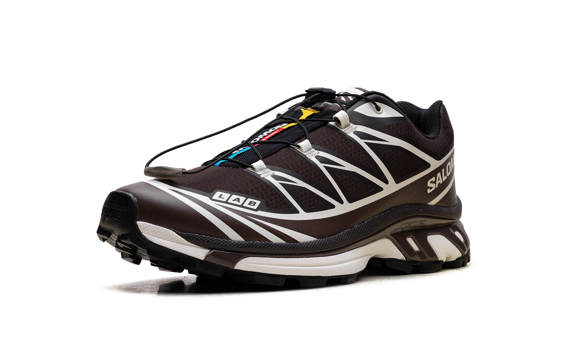 XT-6 Coffee French Roast Sneakers | Premium Mesh & Overlay Design