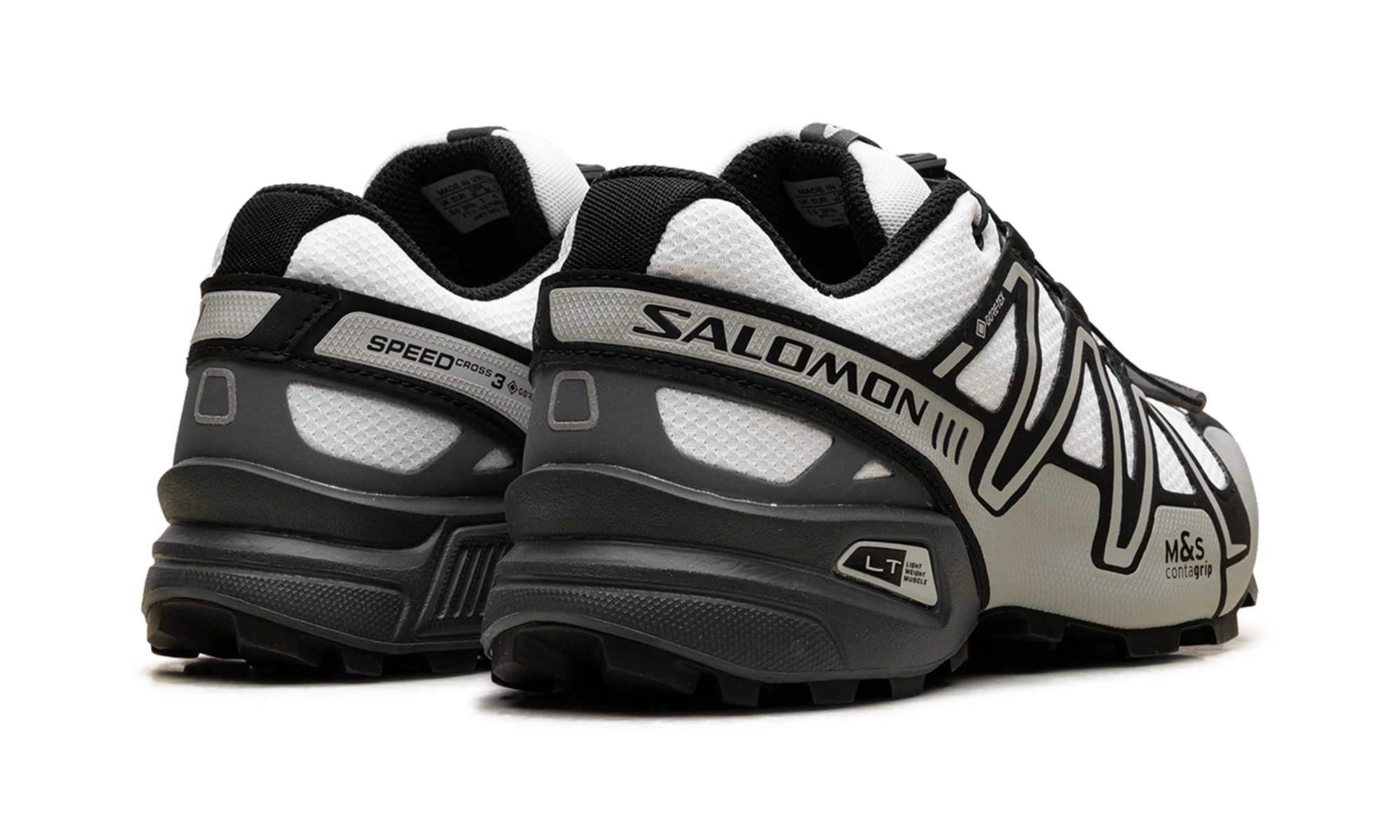 Speedcross 3 Gore-Tex White Metal | Waterproof Trail Running Shoes