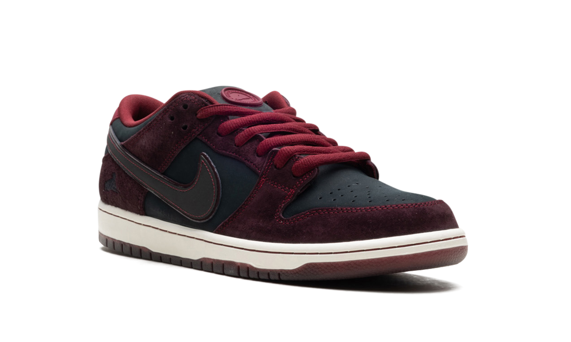 Nike SB Dunk Low Riot Skateshop FZ1289 200 - Bordeaux Inspired Skate Collaboration