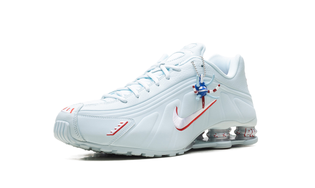 Nike Shox R4 Puerto Rico IQ1867 474 - Flag-Inspired Heritage Sneaker