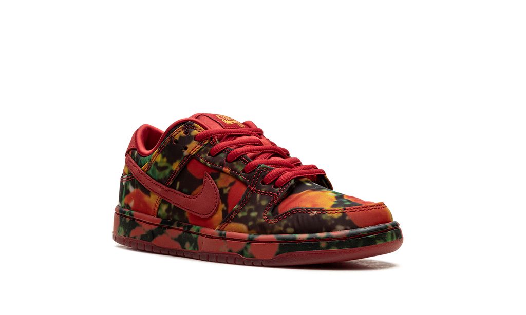 Nike SB Dunk Low PS 'The Wizard of Oz' - Kids' Poppy Field Sneaker FZ1236-600