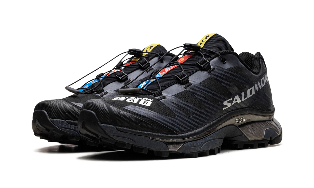 Salomon XT-4 OG Black Silver Metallic - Trail-Tested Performance Sneaker