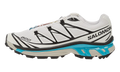 Salomon XT-6 Black White Blue Curaçao - Trail Running Shoes