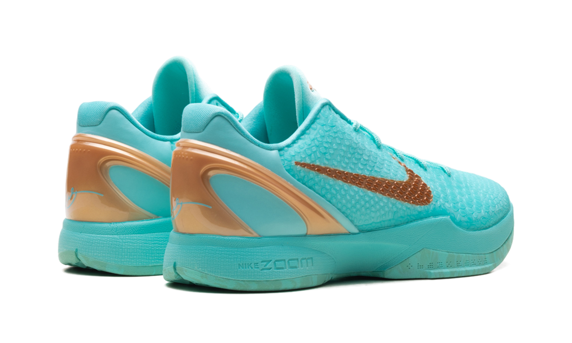 Nike Kobe 6 Protro Jalen Brunson Statue of Liberty Hyper Turquoise IQ5774 300