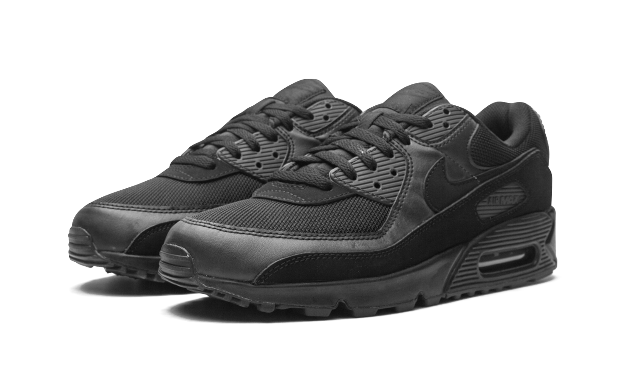 Nike Air Max 90 Recraft Triple Black CN8490 003 - Classic Retro Sneaker