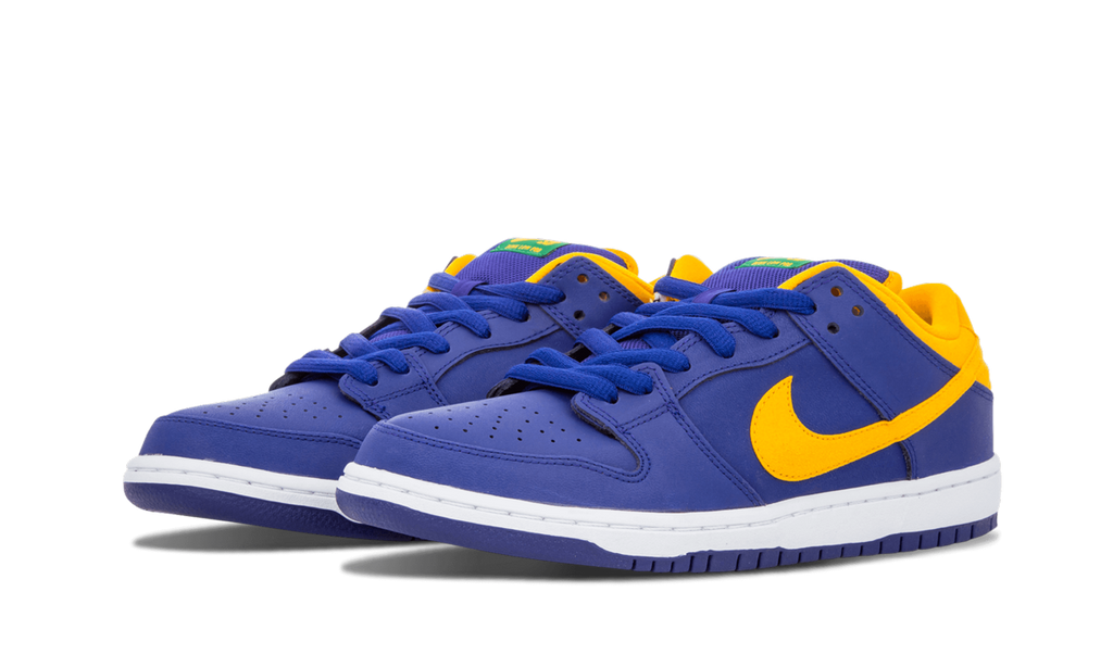 Nike SB Dunk Low Pro Royal Blue Midas Gold 304292-473 Skateboarding Shoe