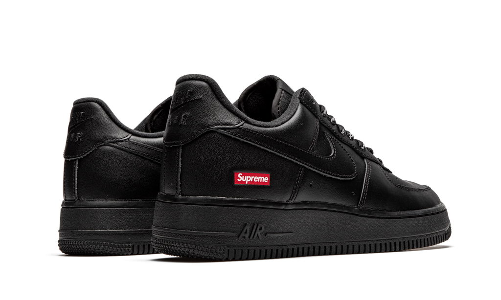 Supreme x Nike Air Force 1 Low Black Mini Box Logo CU9225-001