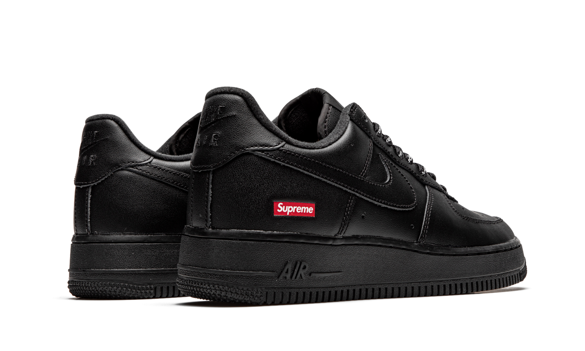 Supreme x Nike Air Force 1 Low Black Mini Box Logo CU9225-001