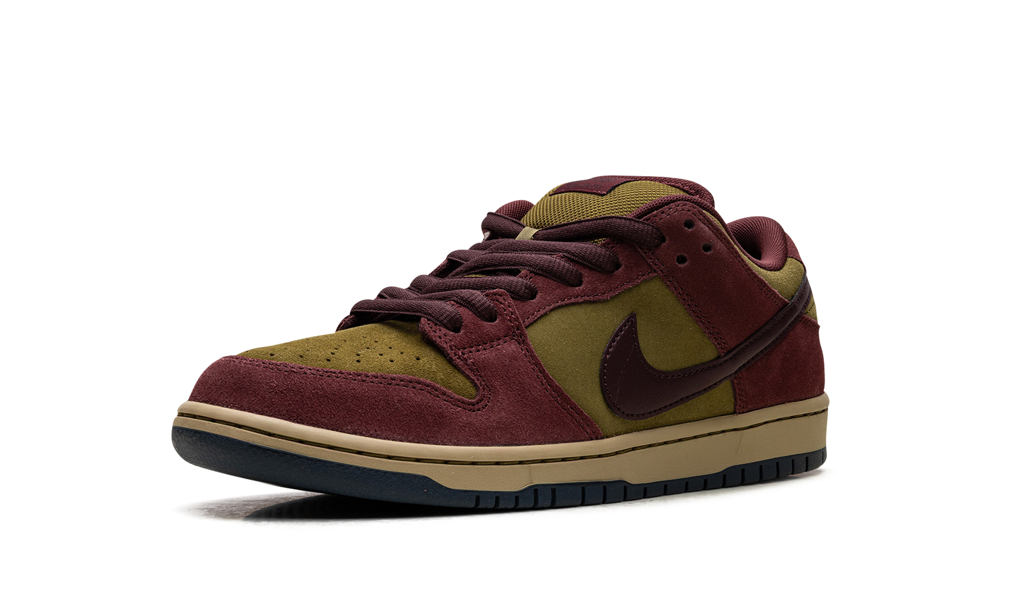 Nike SB Dunk Low Burgundy Crush Olive Flak - HQ1625-600