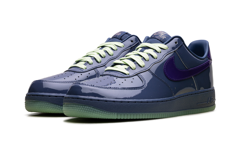 Nike Air Force 1 Low Patent Leather Mystic Navy Grape Ice - Bold Streetwear Statement