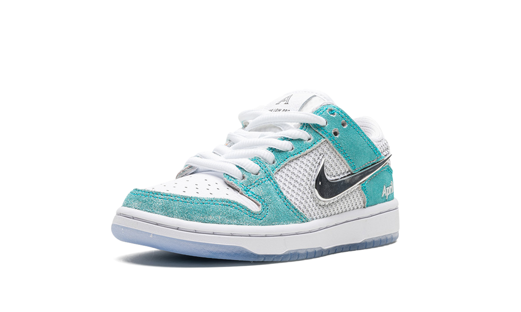 Nike SB Dunk Low PS "April Skateboards" - Kids' Skate Shoe FZ6106 300