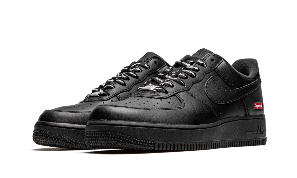 Supreme x Nike Air Force 1 Low Black Mini Box Logo CU9225-001