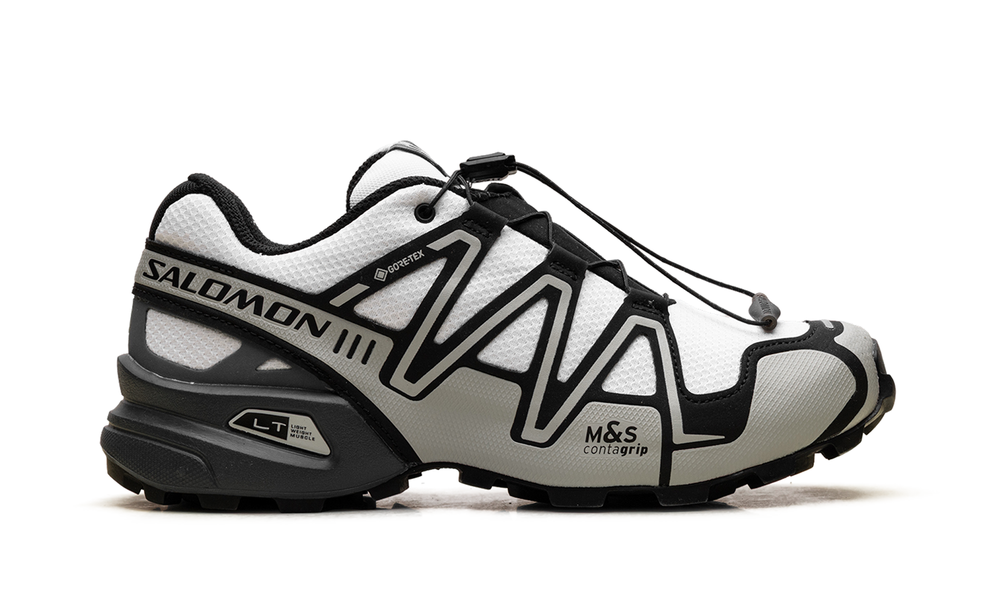 Speedcross 3 Gore-Tex White Metal | Waterproof Trail Running Shoes