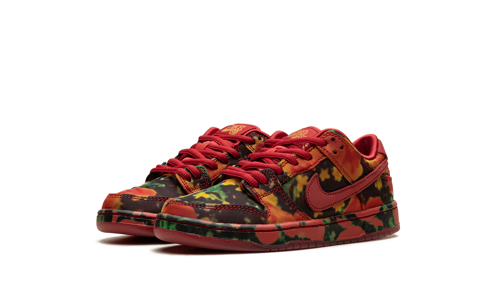 Nike SB Dunk Low PS 'The Wizard of Oz' - Kids' Poppy Field Sneaker FZ1236-600