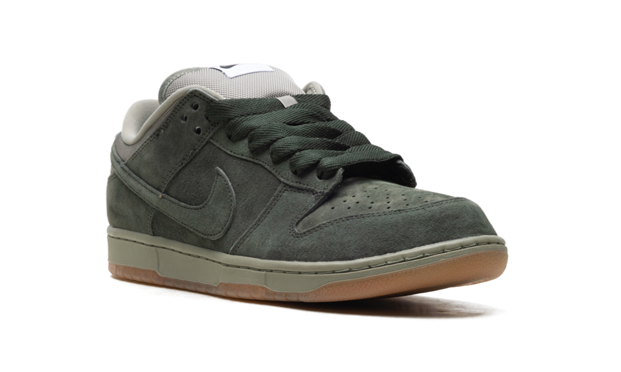 Nike SB Dunk Low Pro B Sequoia - Dark Green Suede Skate Shoe HJ0367 301