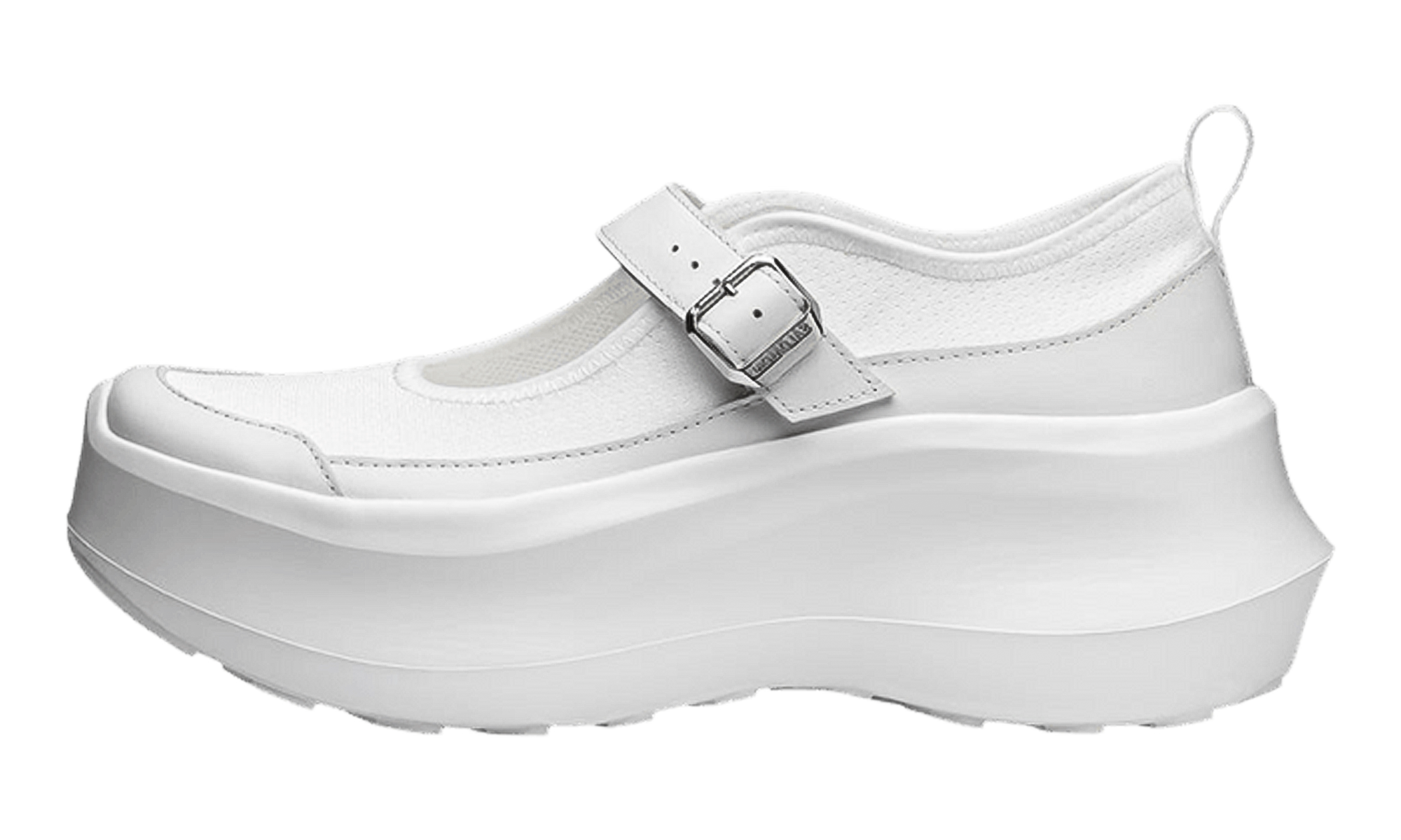 RX Marie Jeanne Platform Comme des Garcons White - Luxury Designer Shoe L47960400