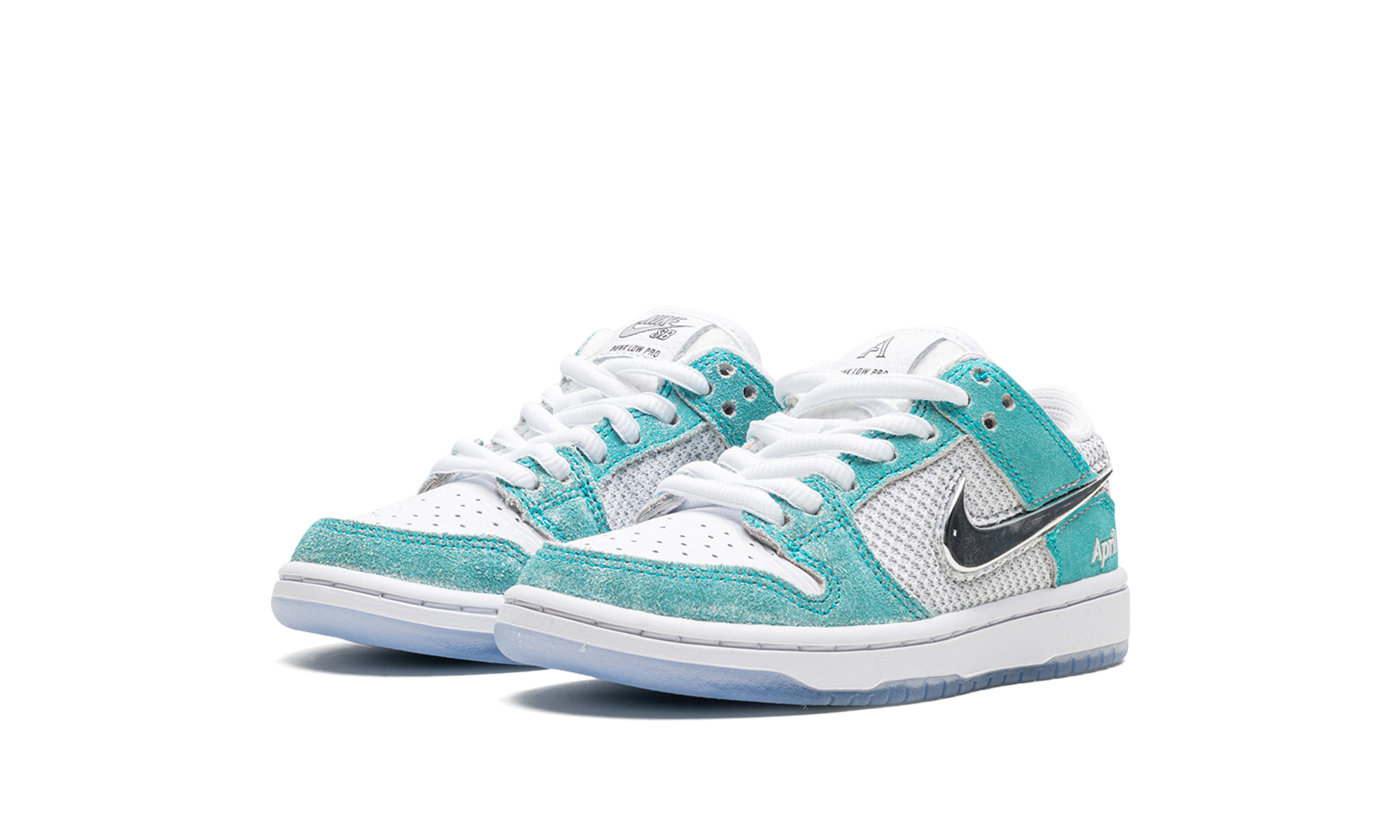 Nike SB Dunk Low PS "April Skateboards" - Kids' Skate Shoe FZ6106 300