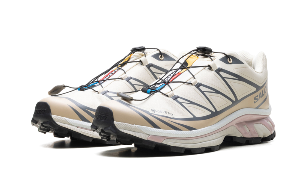 XT-6 GTX Almond Milk Mauve - Waterproof Trail Sneakers with GORE-TEX