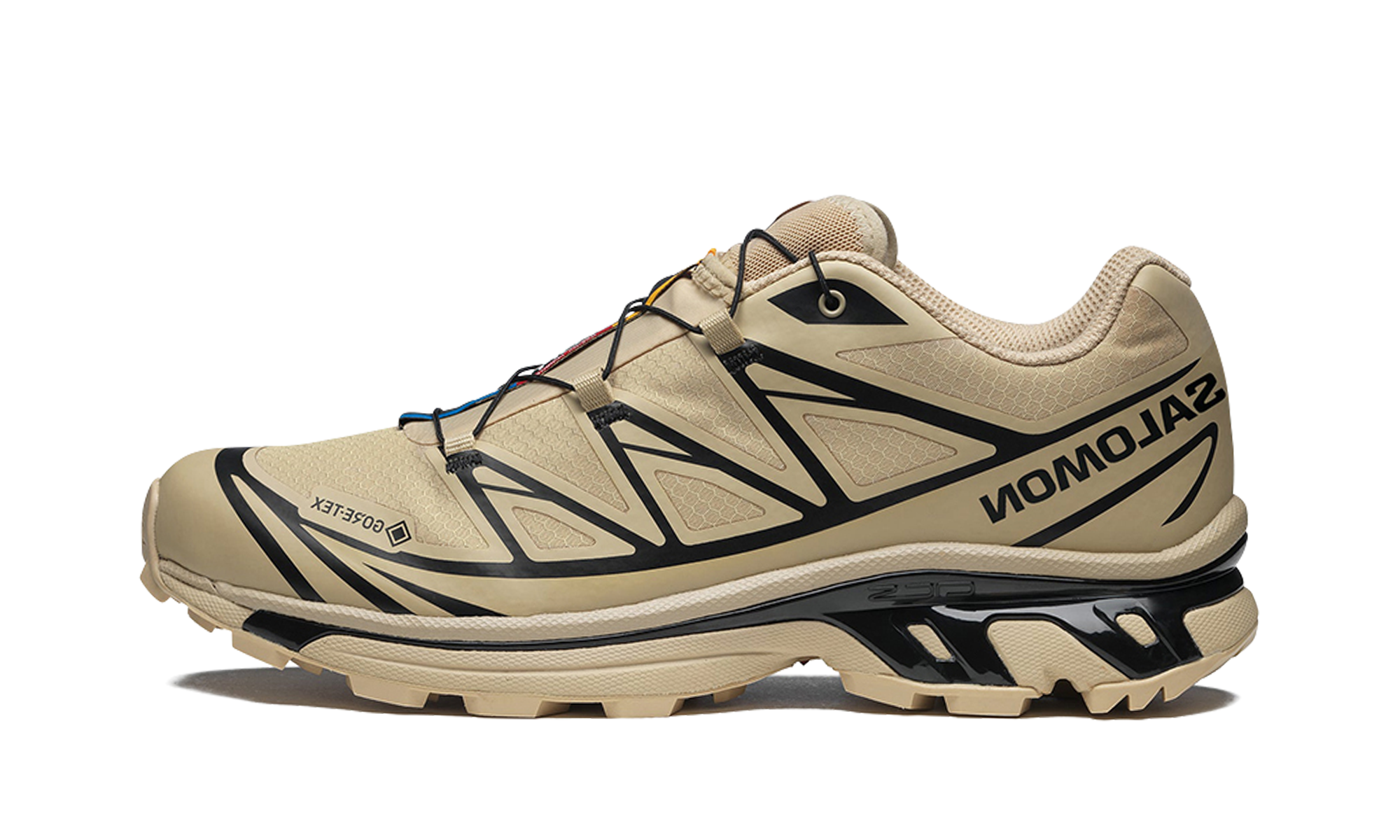 Salomon XT-6 GORE-TEX Safari Trail Running Shoes | Waterproof Desert Tan