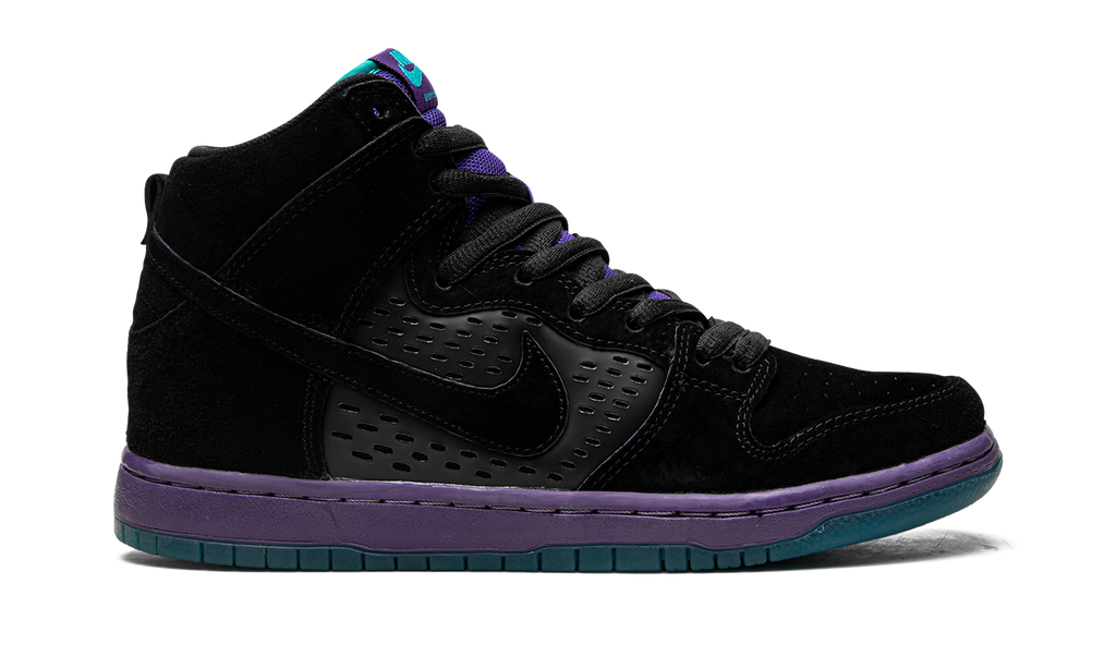 Nike SB Dunk High Pro Black Grape 313171-027 | Jordan-Inspired Vintage Skateboarding Sneaker