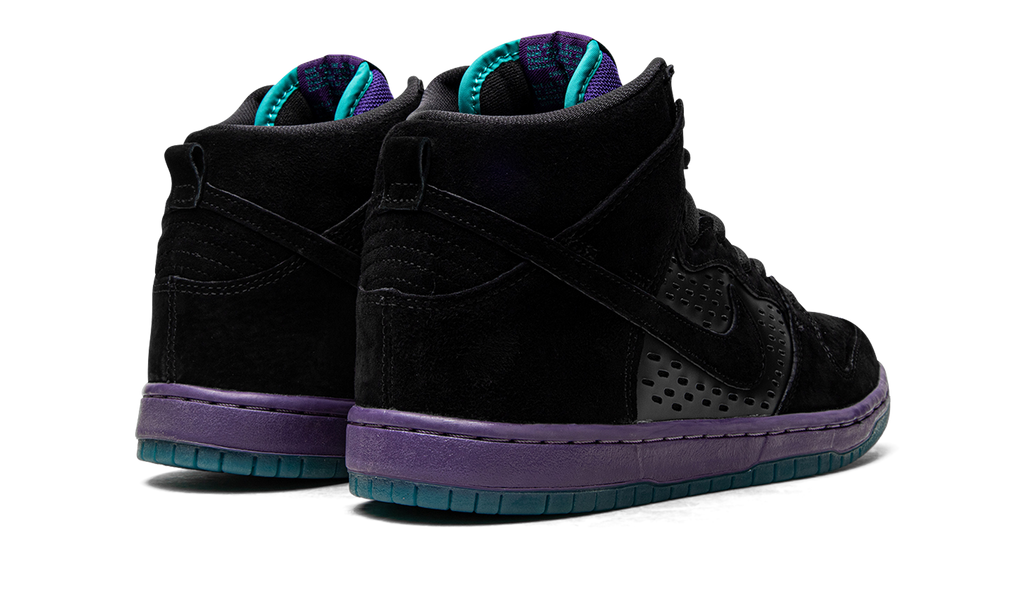 Nike SB Dunk High Pro Black Grape 313171-027 | Jordan-Inspired Vintage Skateboarding Sneaker
