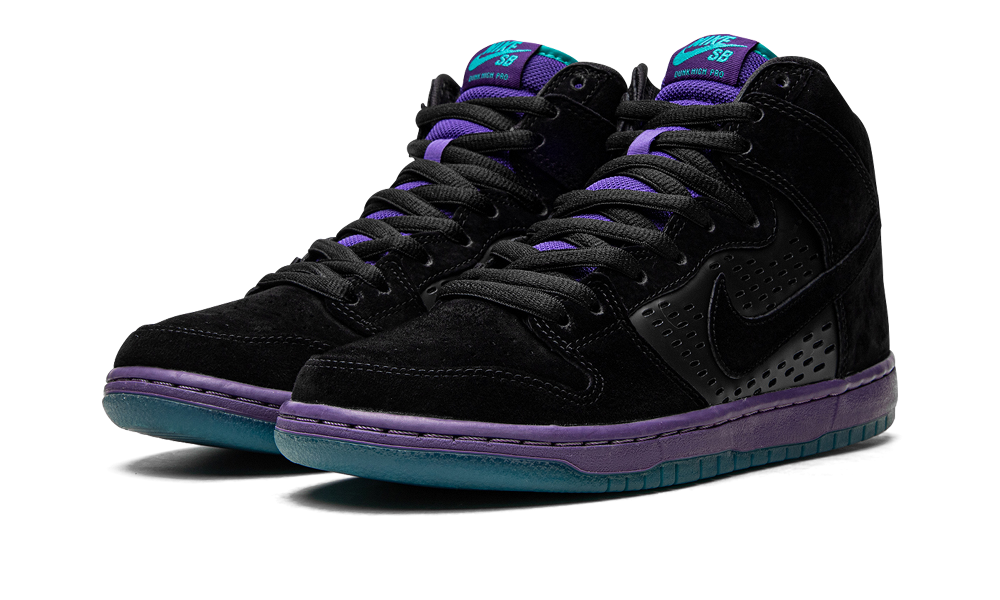 Nike SB Dunk High Pro Black Grape 313171-027 | Jordan-Inspired Vintage Skateboarding Sneaker