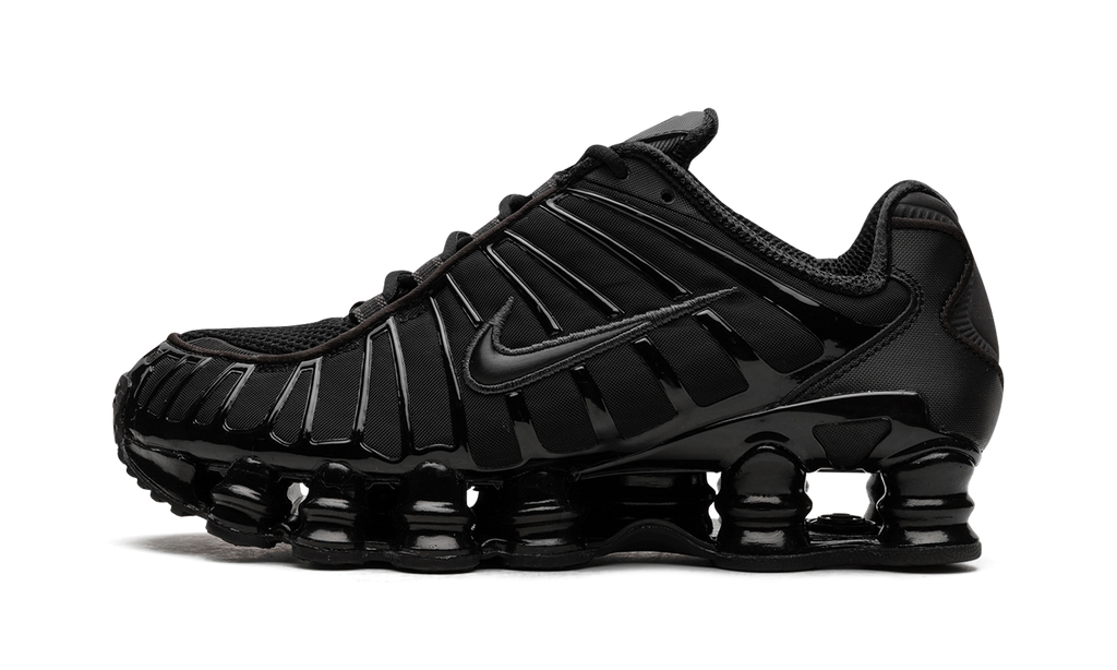 Women's Nike Shox TL Black Max Orange AR3566 002 | Y2K Retro Sneaker