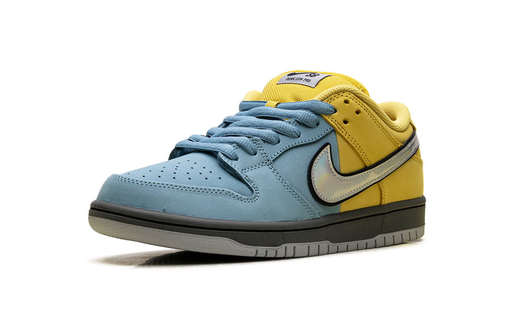 Nike SB Dunk Low Pro Muni Fast Pass - Lightning Yellow & Denim Turquoise Skate Shoe