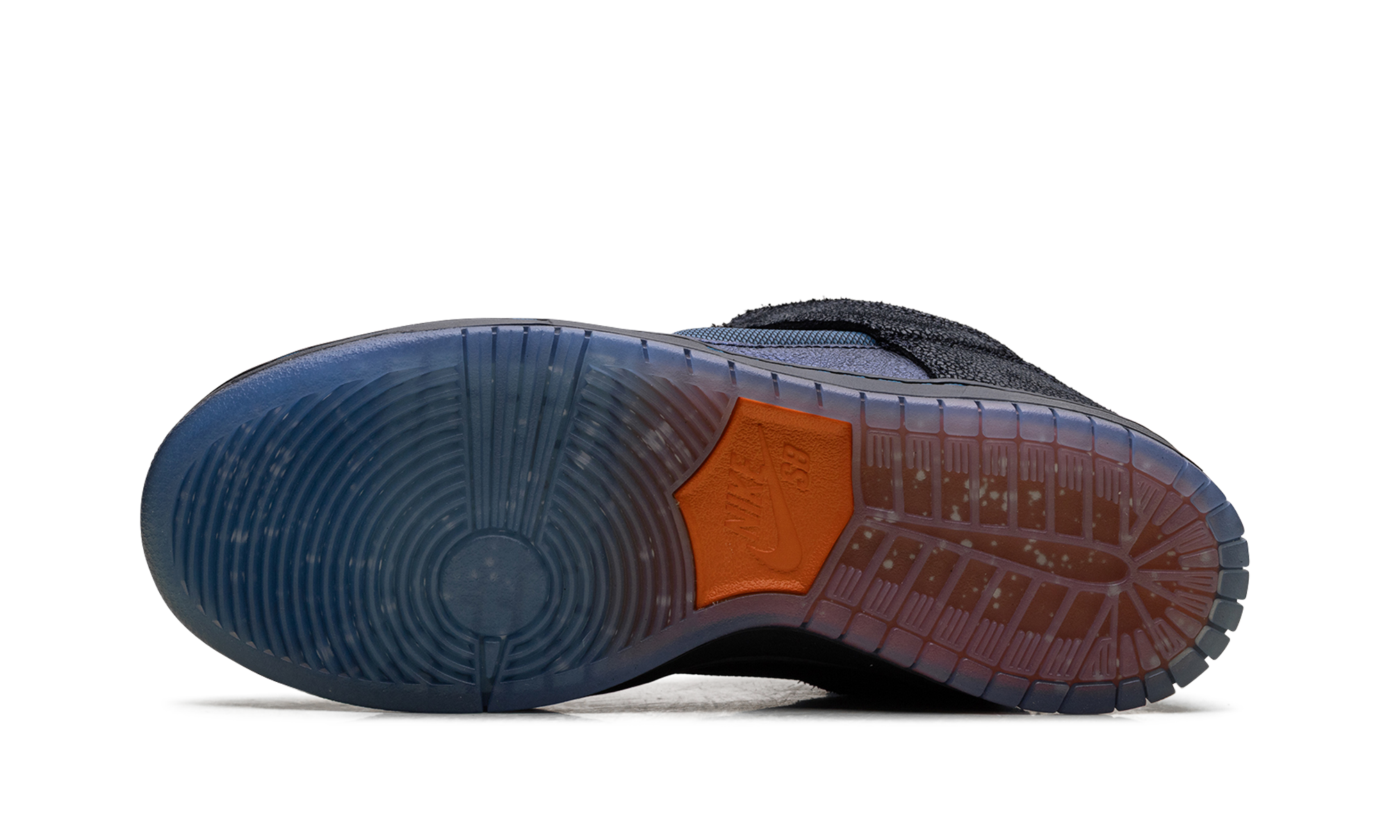 Nike SB Dunk Low Pro Bluetile Skateboards Black Pitch Blue Monarch Butterfly