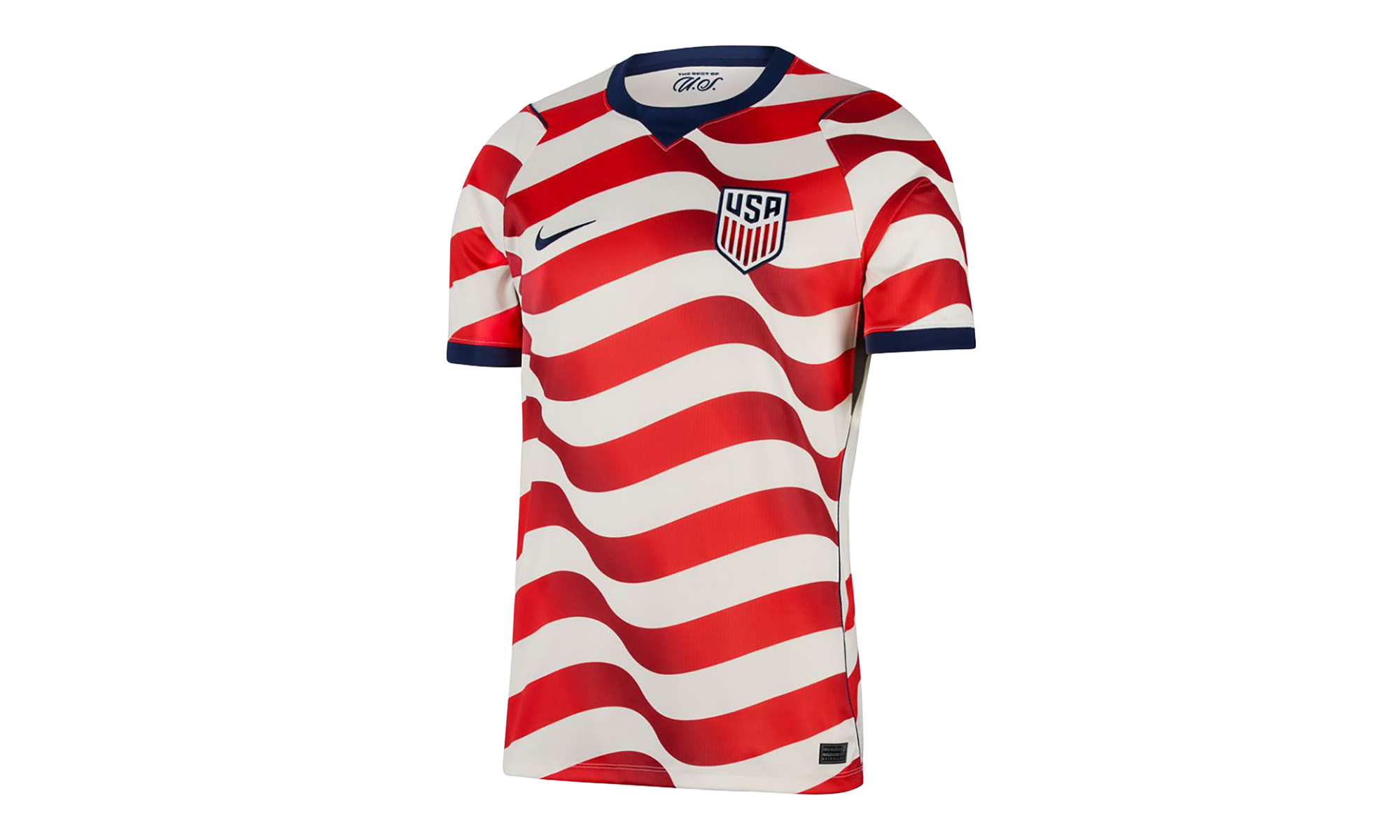 Nike USMNT 2026 Home Stadium Jersey - Sail/Midnight Navy Dri-FIT Replica