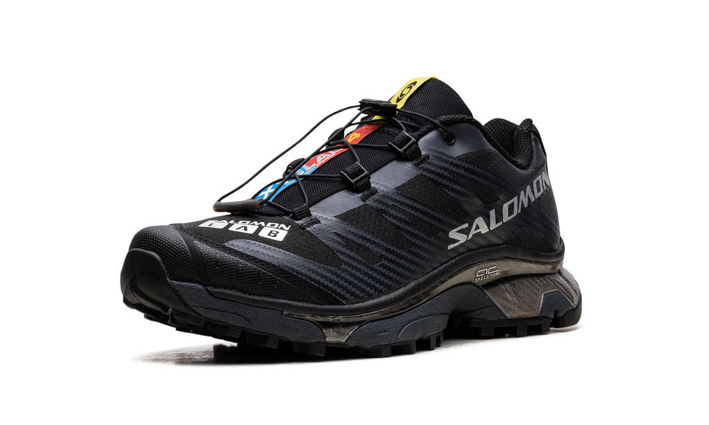 Salomon XT-4 OG Black Silver Metallic - Trail-Tested Performance Sneaker