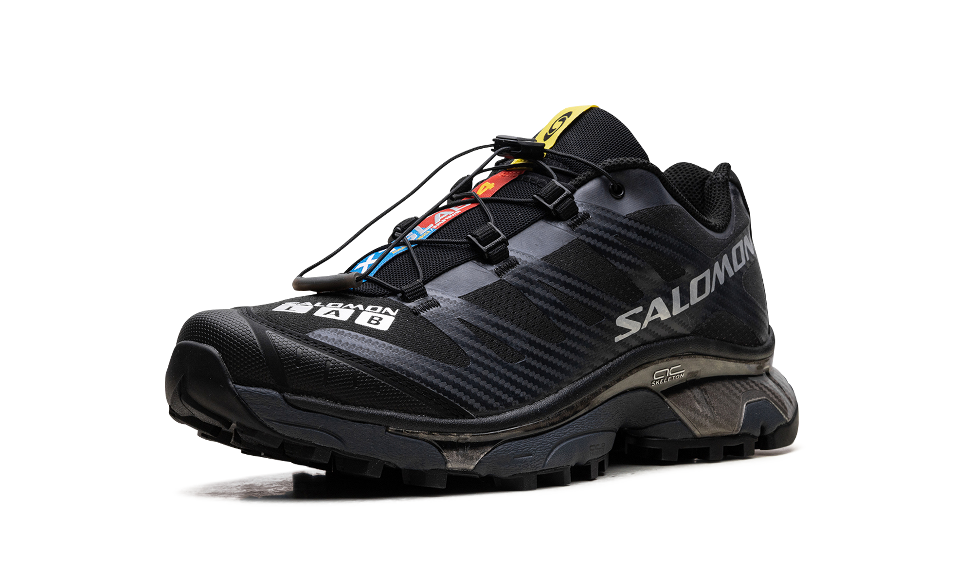 Salomon XT-4 OG Black Silver Metallic - Trail-Tested Performance Sneaker